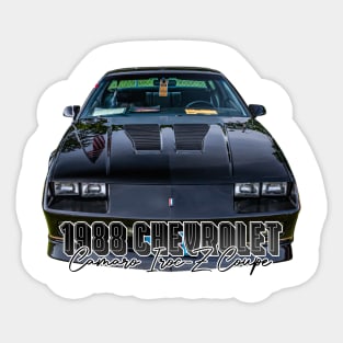 1988 Chevrolet Camaro Iroc-Z Coupe Sticker